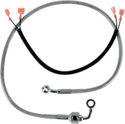 Drag Specialties Rostfri Stål Bakre Bromsslang Kit