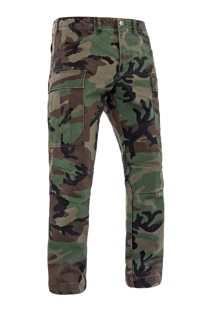John Doe Regular Cargo Mono Riding Pants Camo