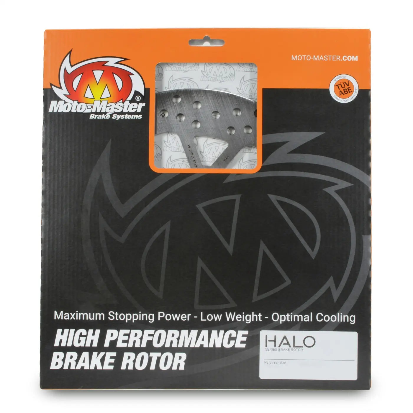 Moto-master Halo Series Fast Broms Rotor - Bak