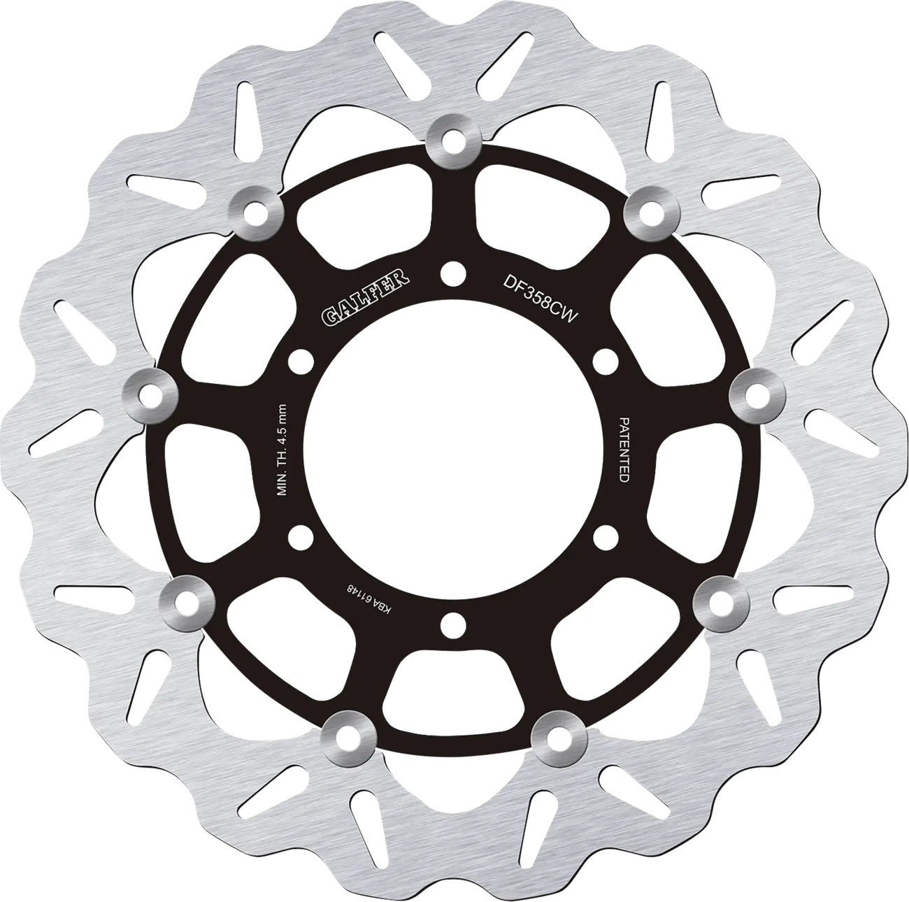 Galfer Brake Rotor For Motorcycle - High-carbon Stainless Steel