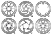 Sbs One-Piece Disc Brake Rotors
