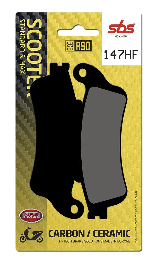 Sbs Hf Street Ceramic Organic Brake Pads - Front