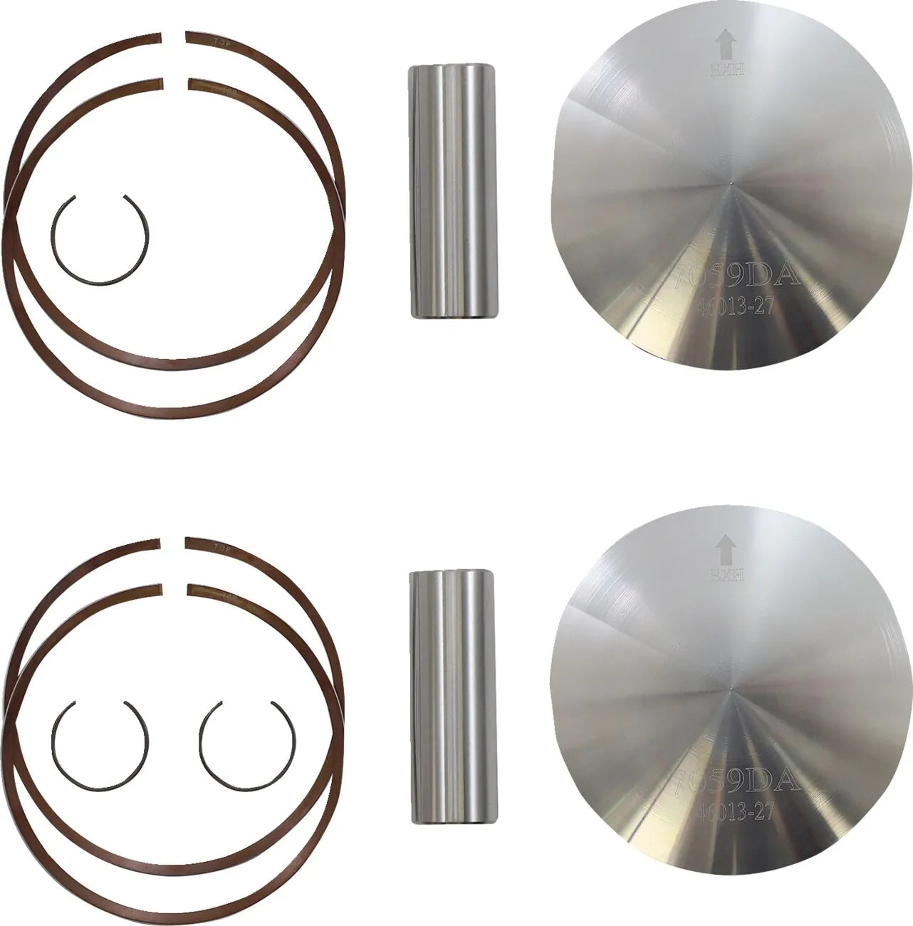 Wossner Piston Kit for Arctic Cat 84.87mm Standard Bore