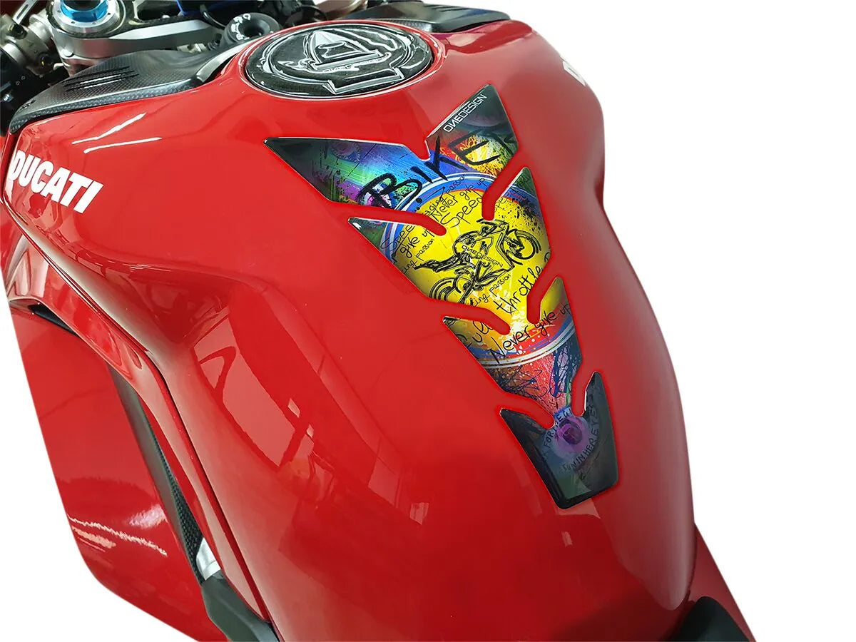 Onedesign Resin Tank Pad - Universal Motorcycle Protection