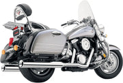 Cobra True Dual Avgassystem för Harley Davidson