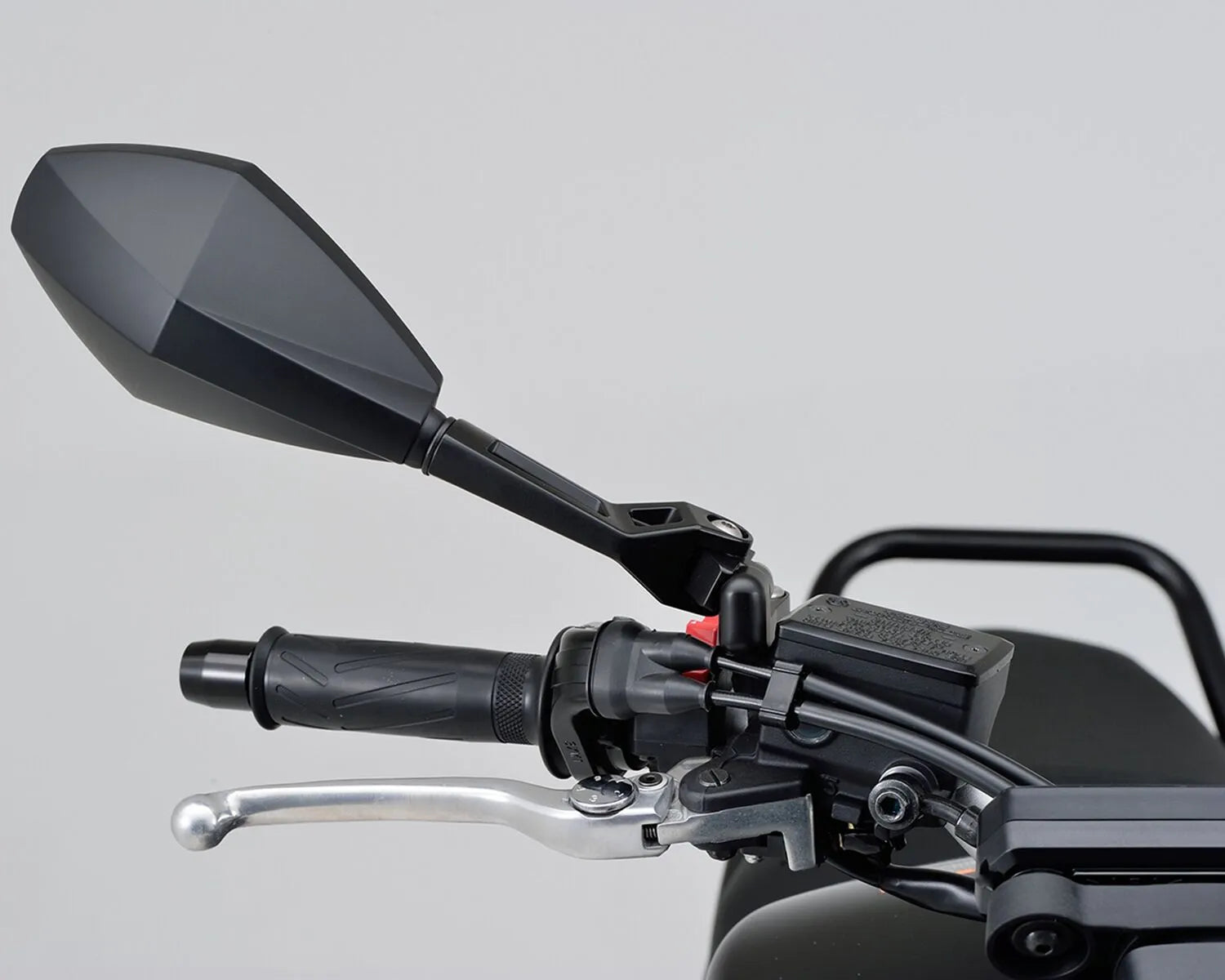 Daytona Aluminum Abs Mirror - Black