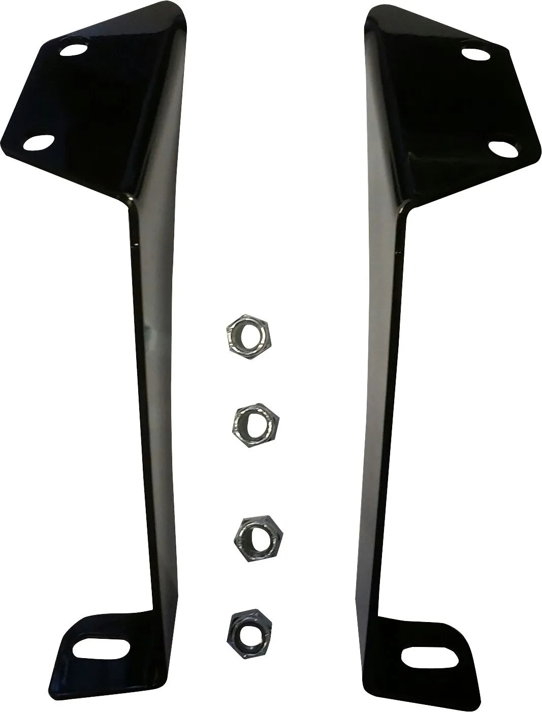 La Choppers Fairing Support - Black Steel Bracket