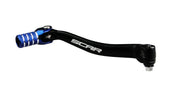 Scar Gear Shift Lever - Forged Aluminum, Black/blue