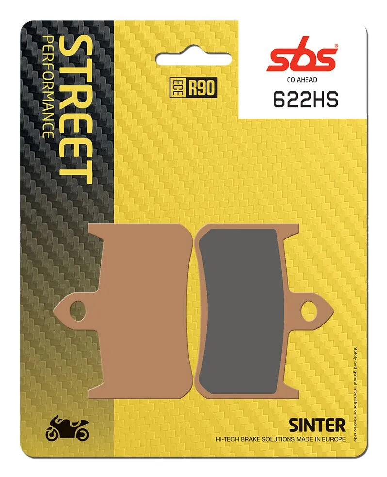 Sbs Hs Street Excel Sintered Främre Bromsbelägg - Fram
