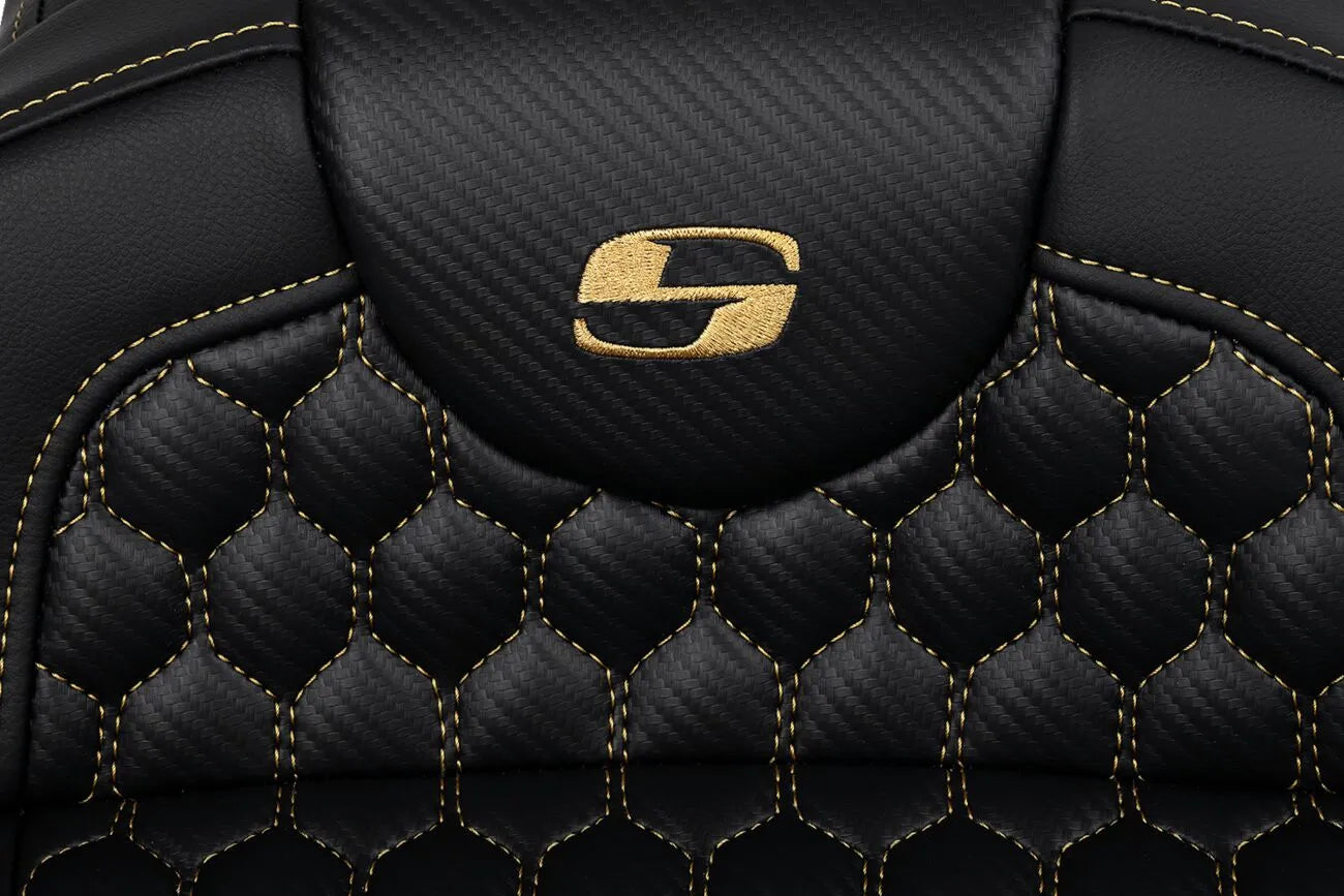 Saddlemen Honeycomb Roadsofa Seat - For Harley Davidson