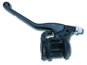 Domino Clutch Lever Assembly - Aluminum, Black