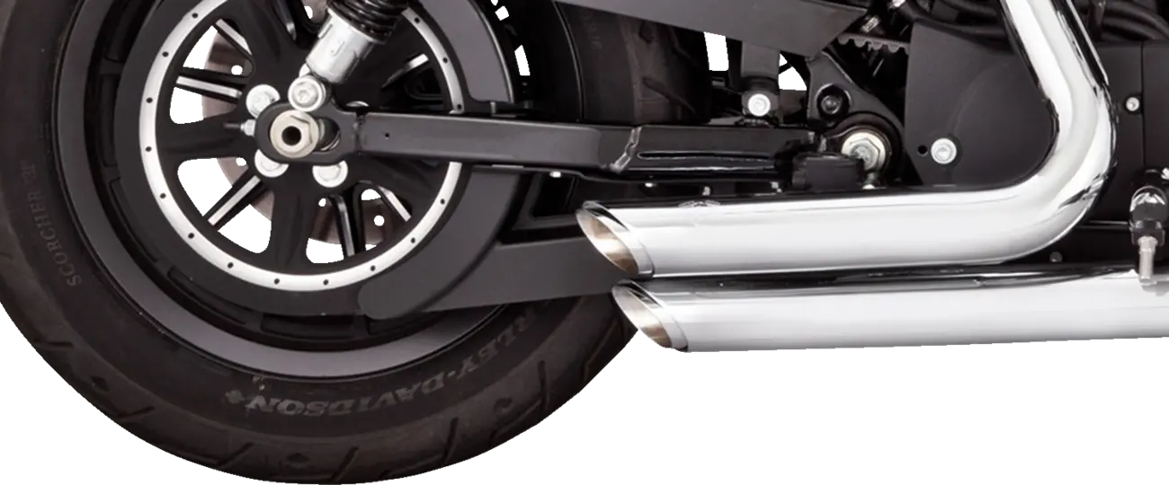 Vance & Hines Shortshots Staggered Avgassystem