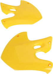 UFO Radiator Shrouds for Suzuki RM Yellow
