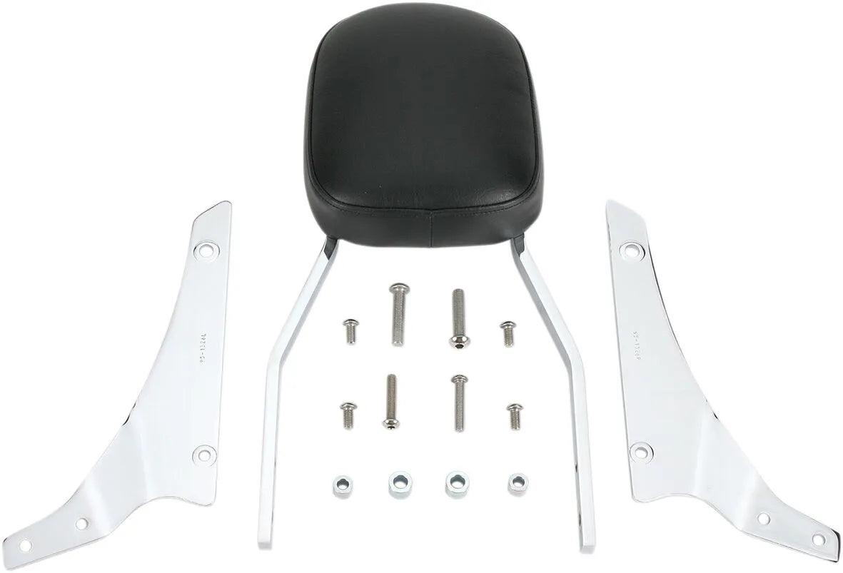 Cobra Square Sissy Bar Kit - Chrome Finish