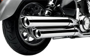 Cobra Scalloped Tip Slip-On Avgasrör För Custom Bikes
