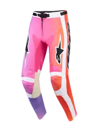 Alpinestars Racer Air Portl Pants - Orange/Pink/Purple/White