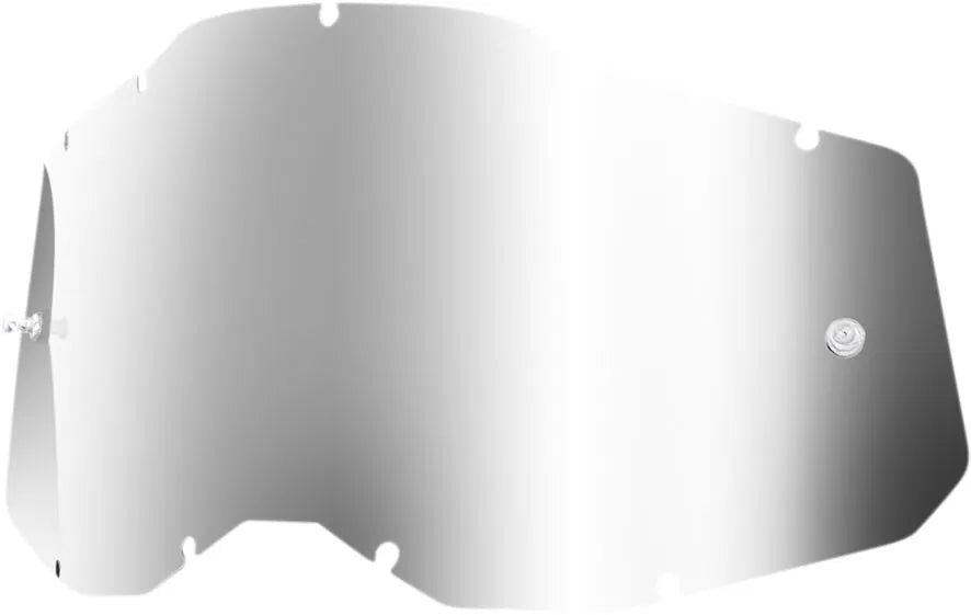 100% Accuri 2 Racecraft 2 Strata 2 Goggle Lens Mirror Silver