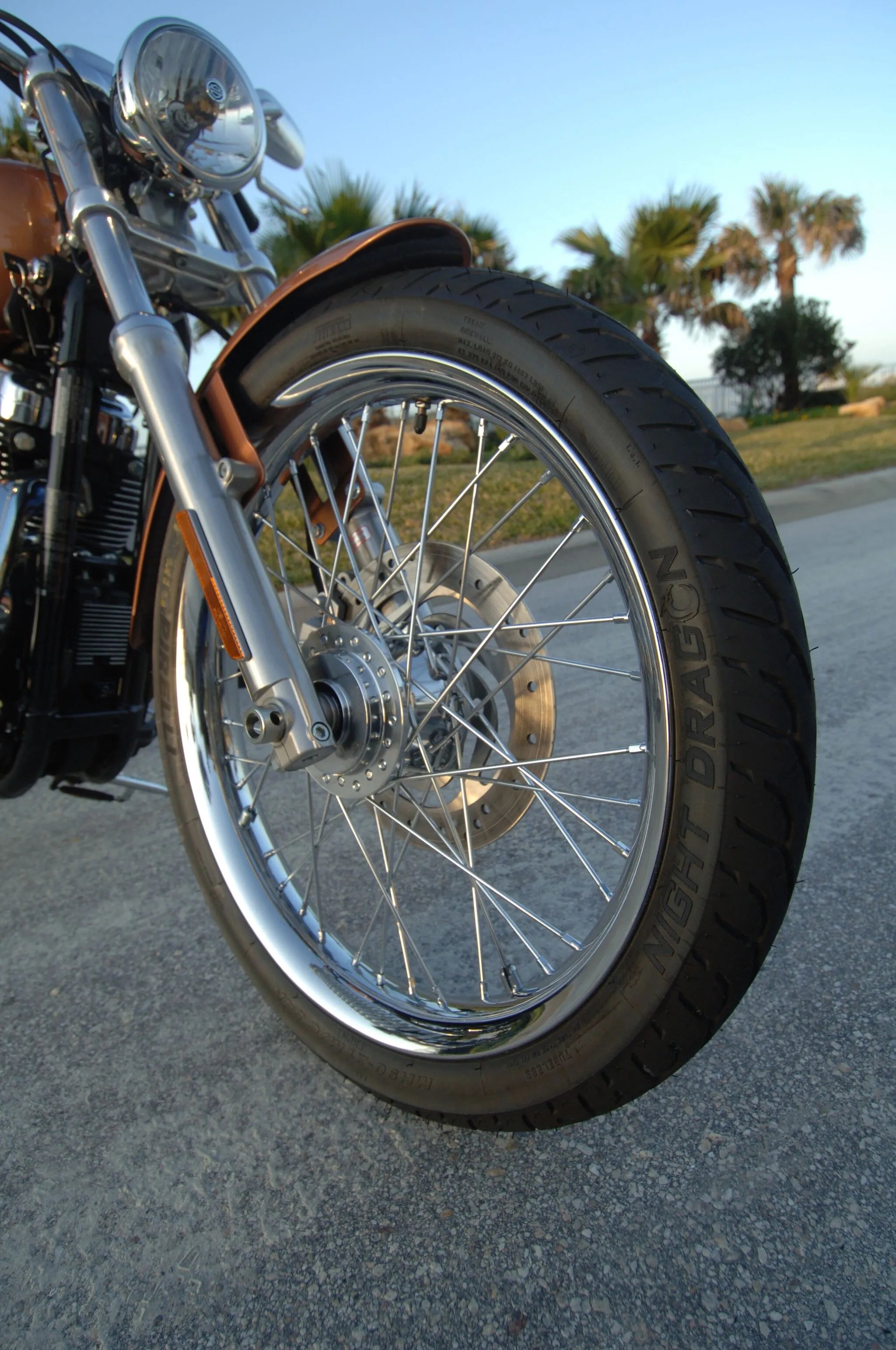 Pirelli Night Dragon Tire 130/70r18 Front Tubeless Blackwall