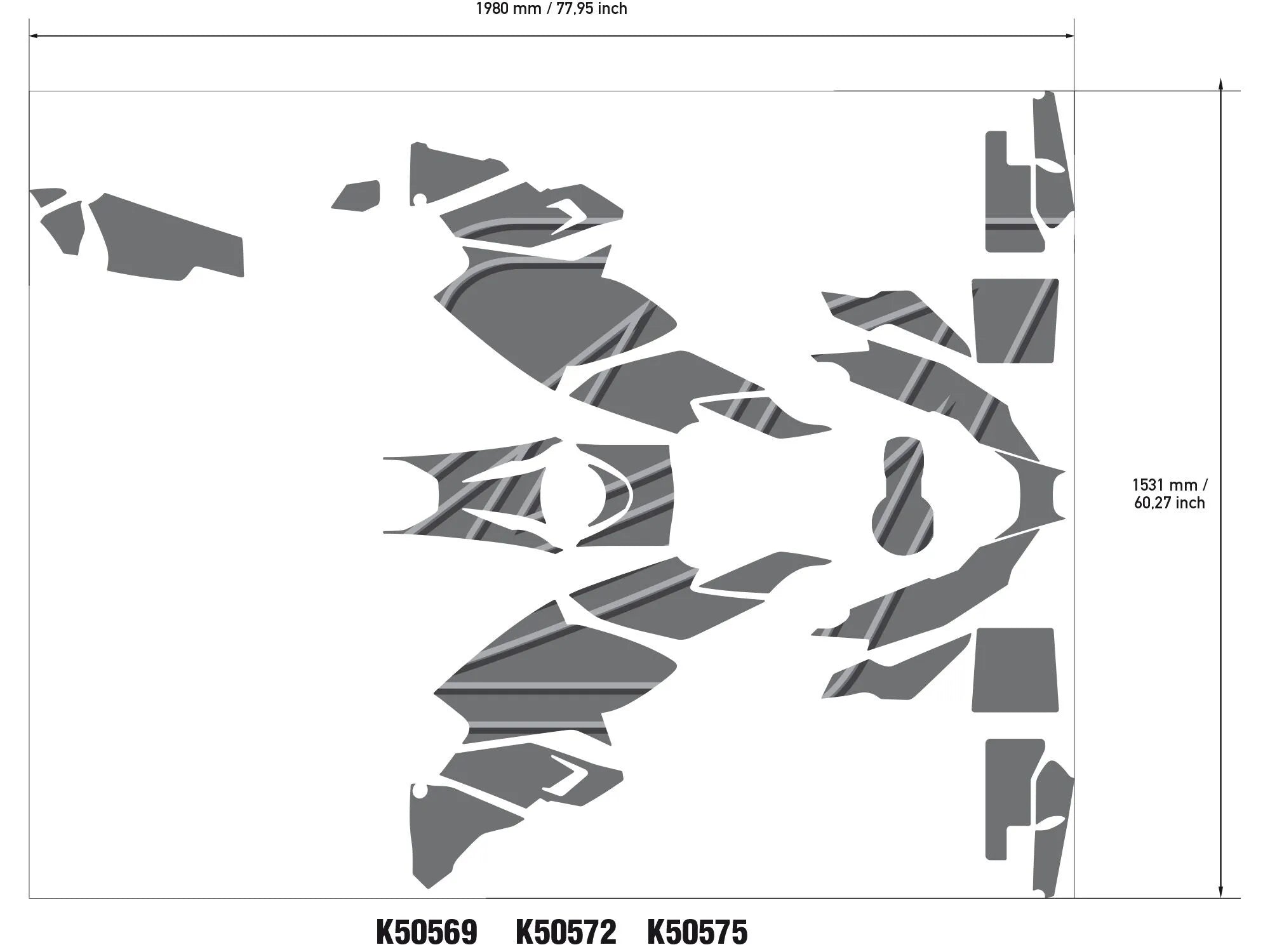 Uniracing Decal Kit Complete For Bmw