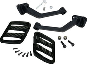Show Chrome Combat Floorboards - Black Aluminum
