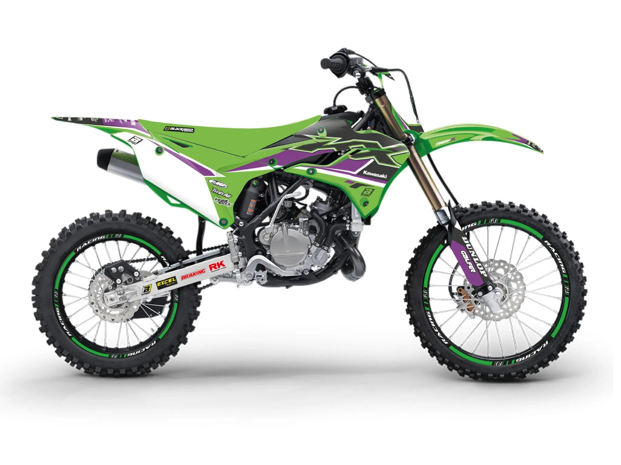 Blackbird Racing Dream 5 Graphic Kit For Kawasaki
