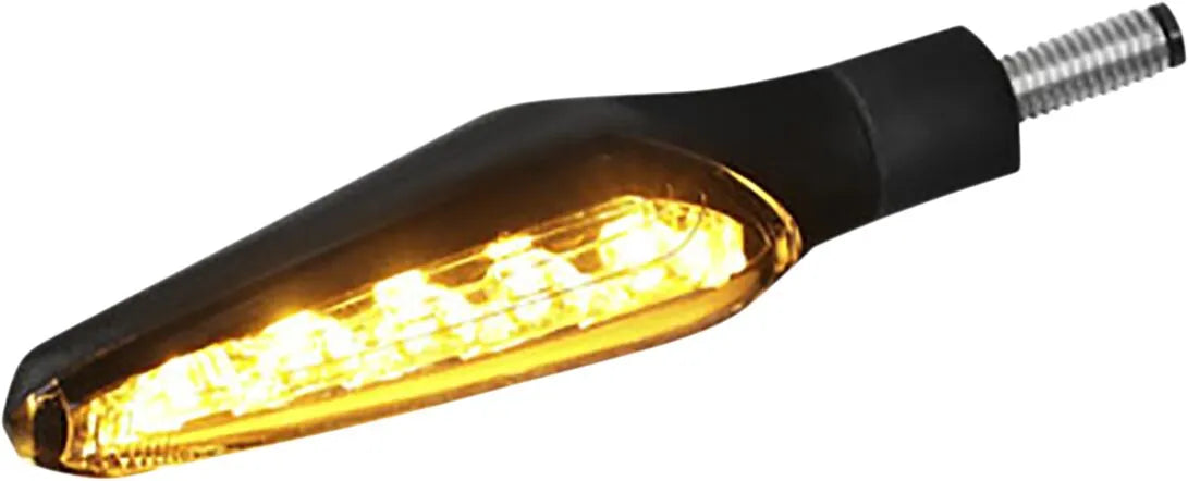 Koso North America Led Indicator - Black Matte Finish