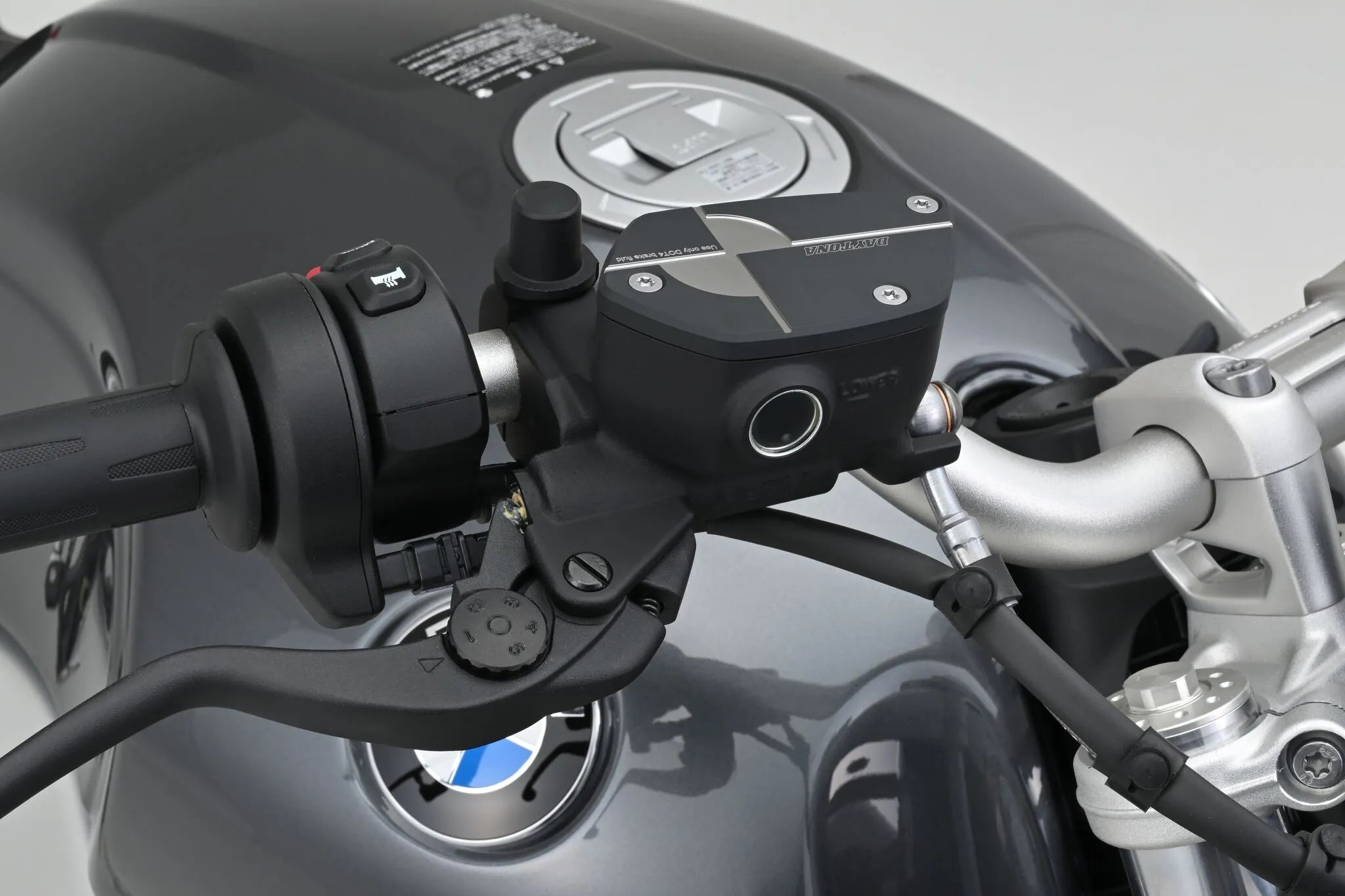 Daytona Master Cylinder Cap - Black Anodized