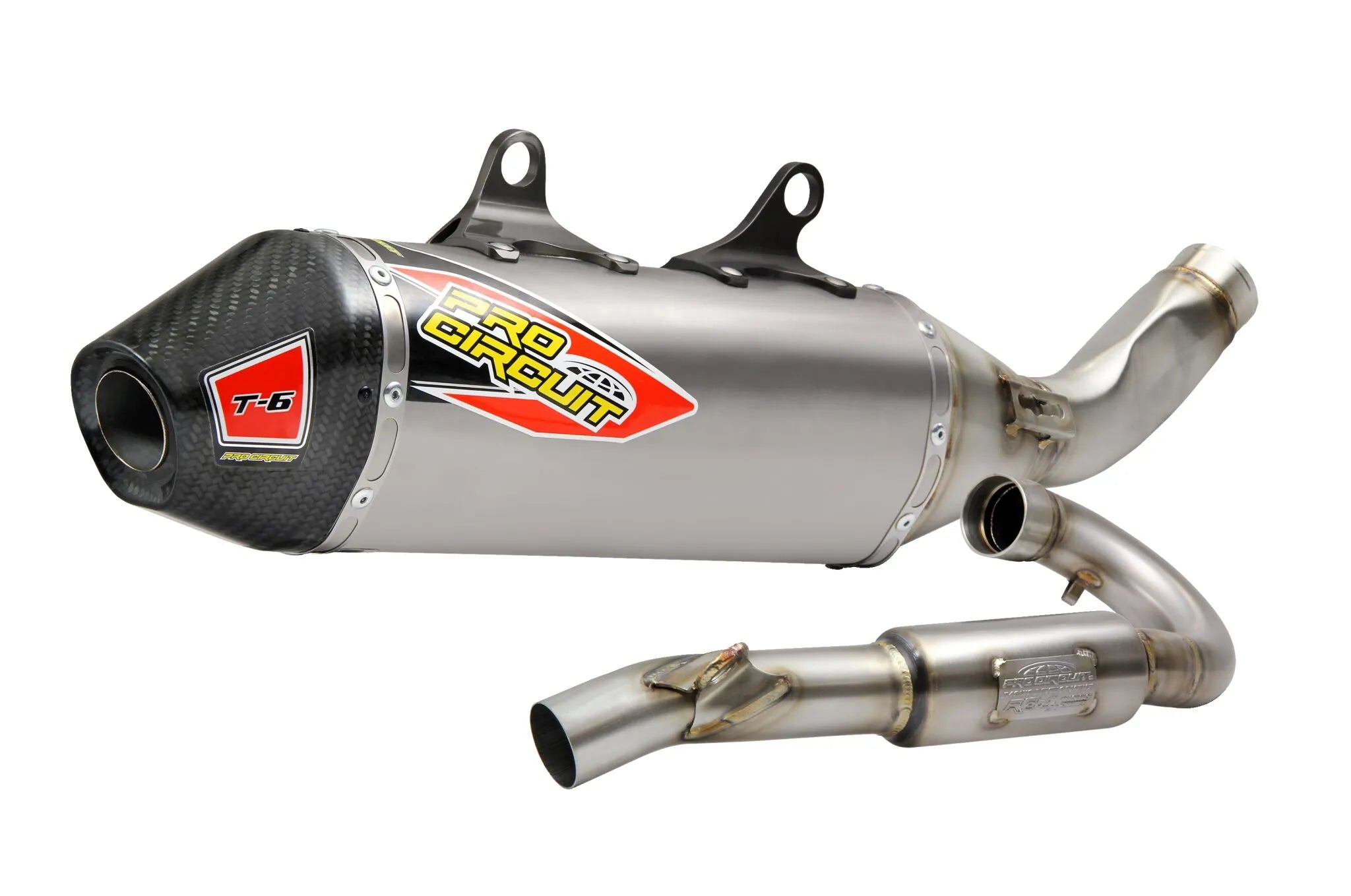 Pro Circuit T-6 Euro Avgasrör Ss/ti/cf