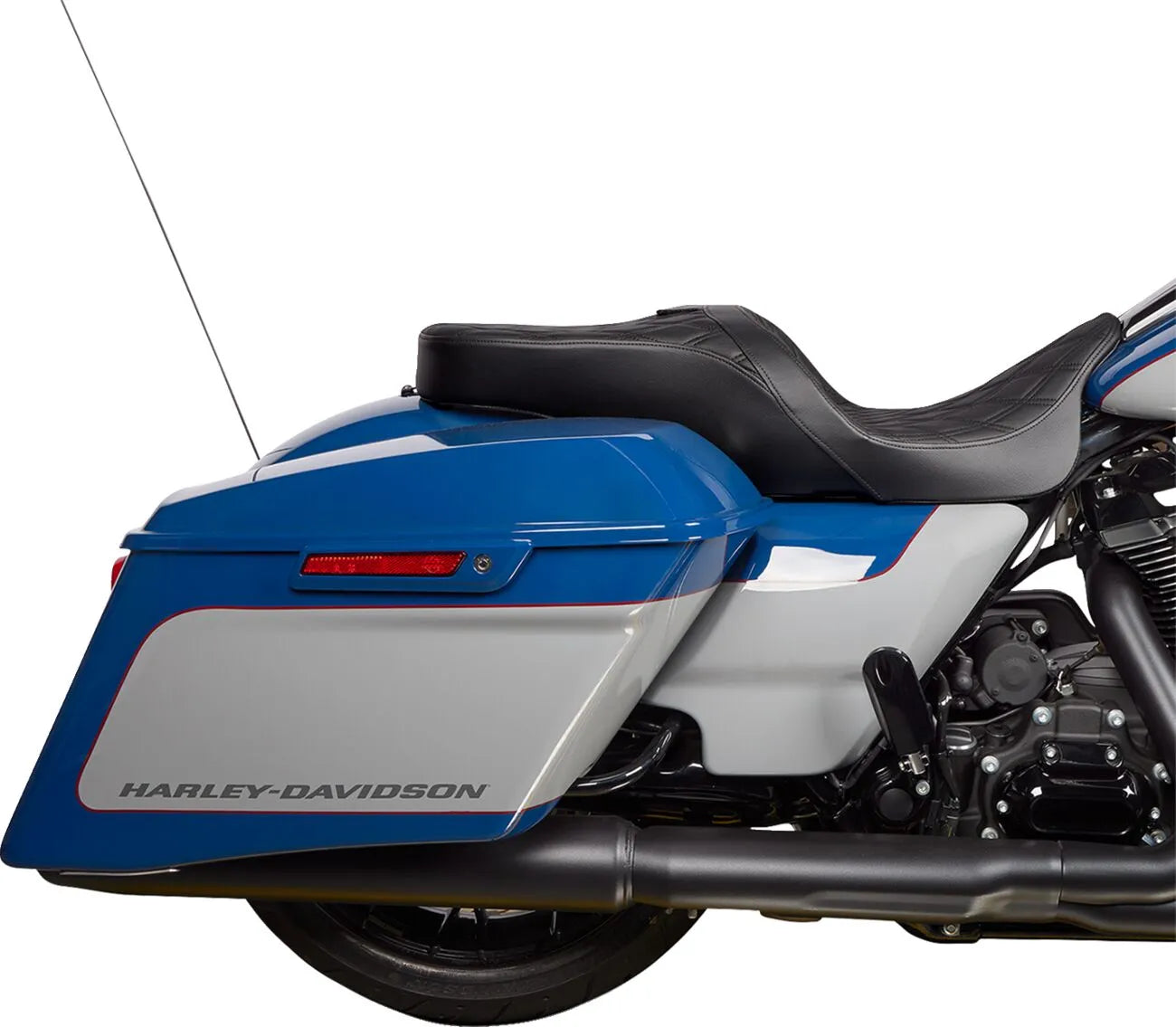 Drag Specialties Freedom Touring Seat - For Harley Davidson