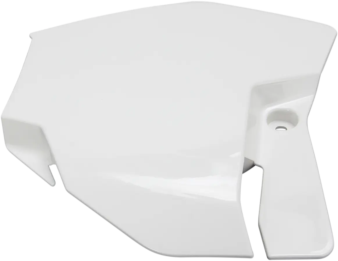 Ufo Front Number Plate - White