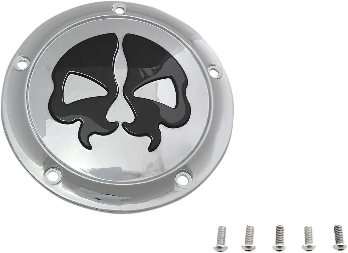 Drag Specialties Split Skull Derby Cover For Big Twin