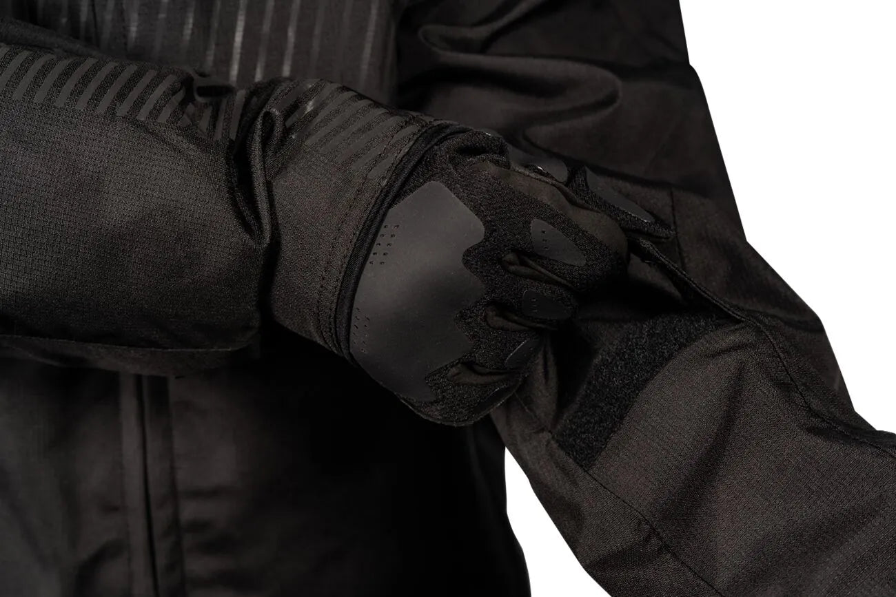 Icon Women’s Pdx3™ Motorcycle Jacket - Black/Dark Gray