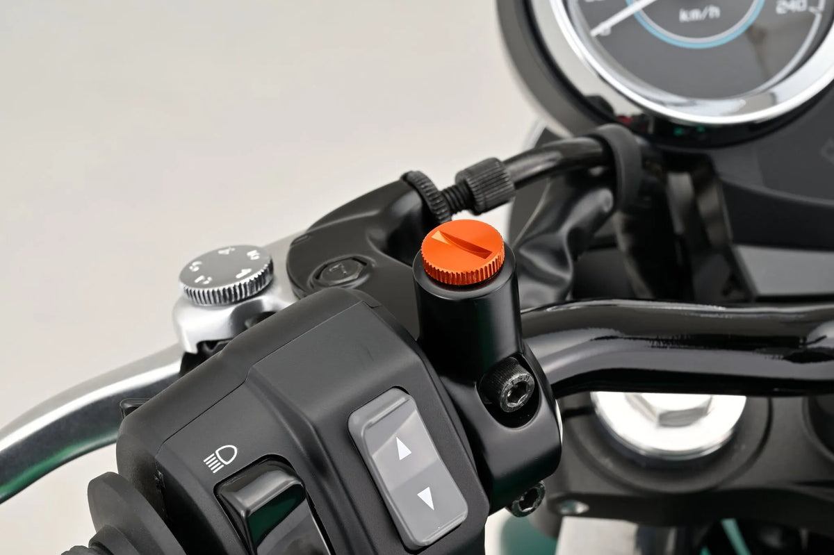 Daytona M10 Mirror Plug Bolt - Orange Anodized