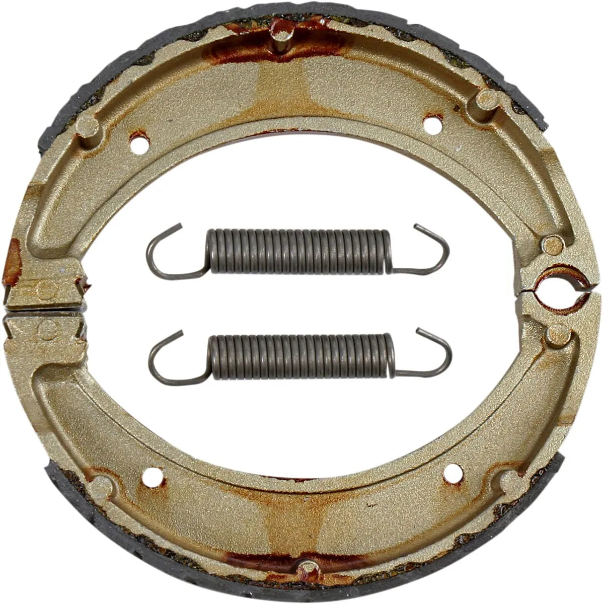 Ebc 801g Grooved Brake Shoes For Motorcycle - Front & Rear