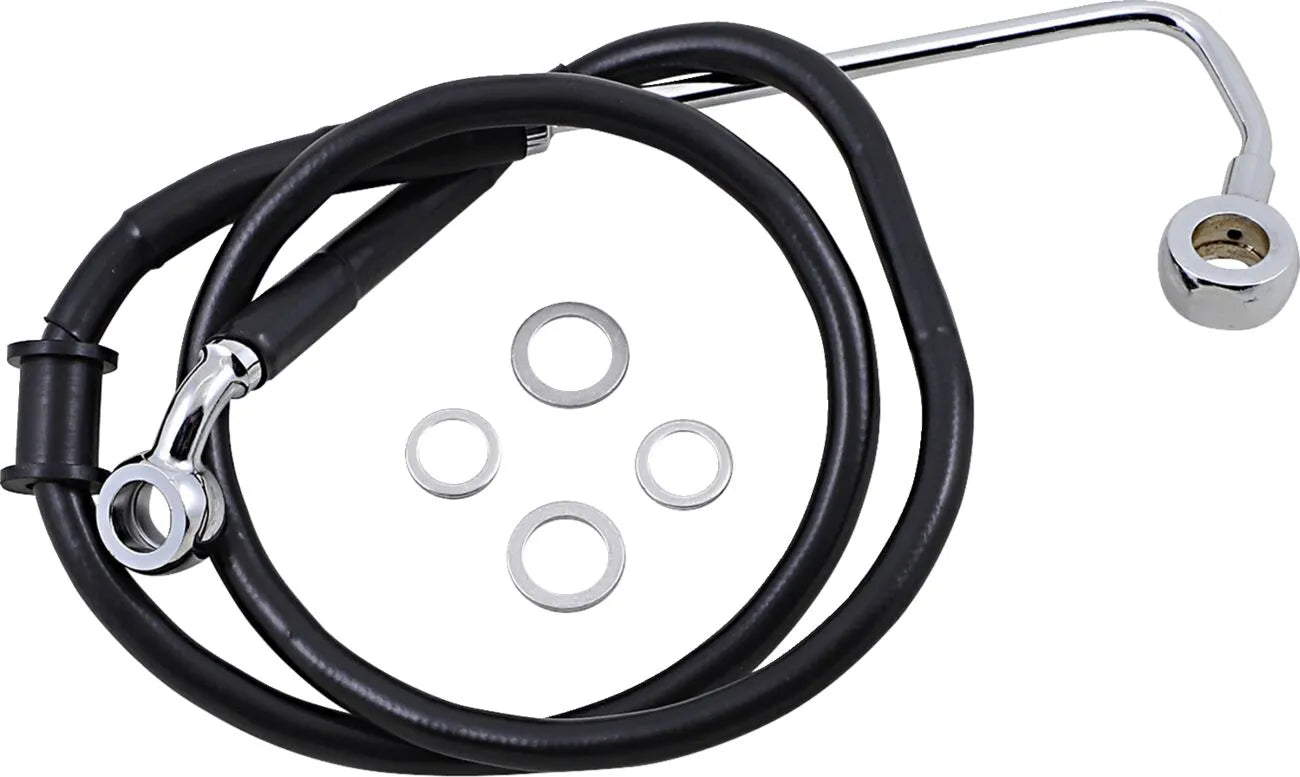 Drag Specialties Förlängd bromsledning för ABS - 32.75"