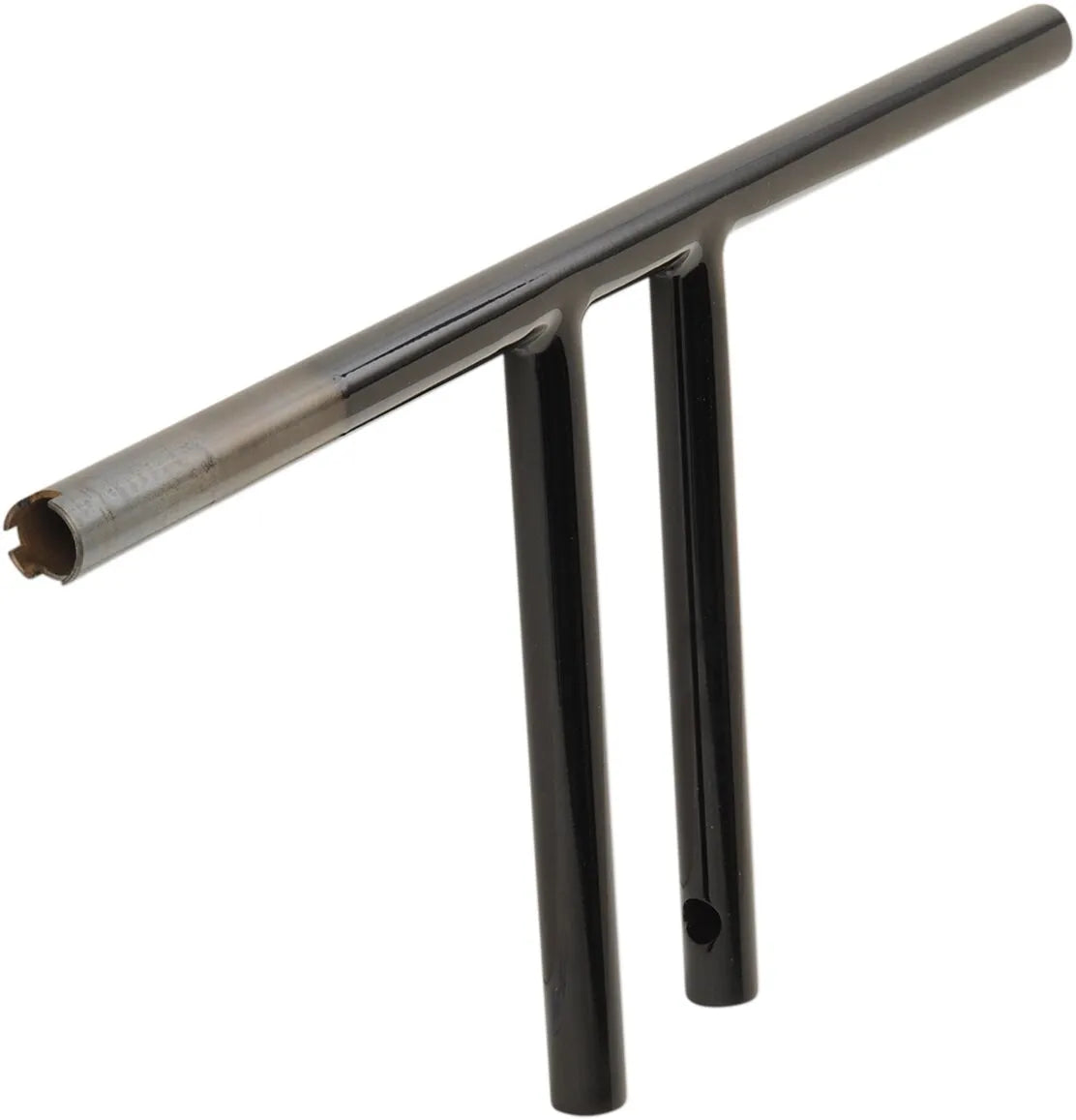 Drag Specialties 1" Gloss Black Steel T-bar Handlebar
