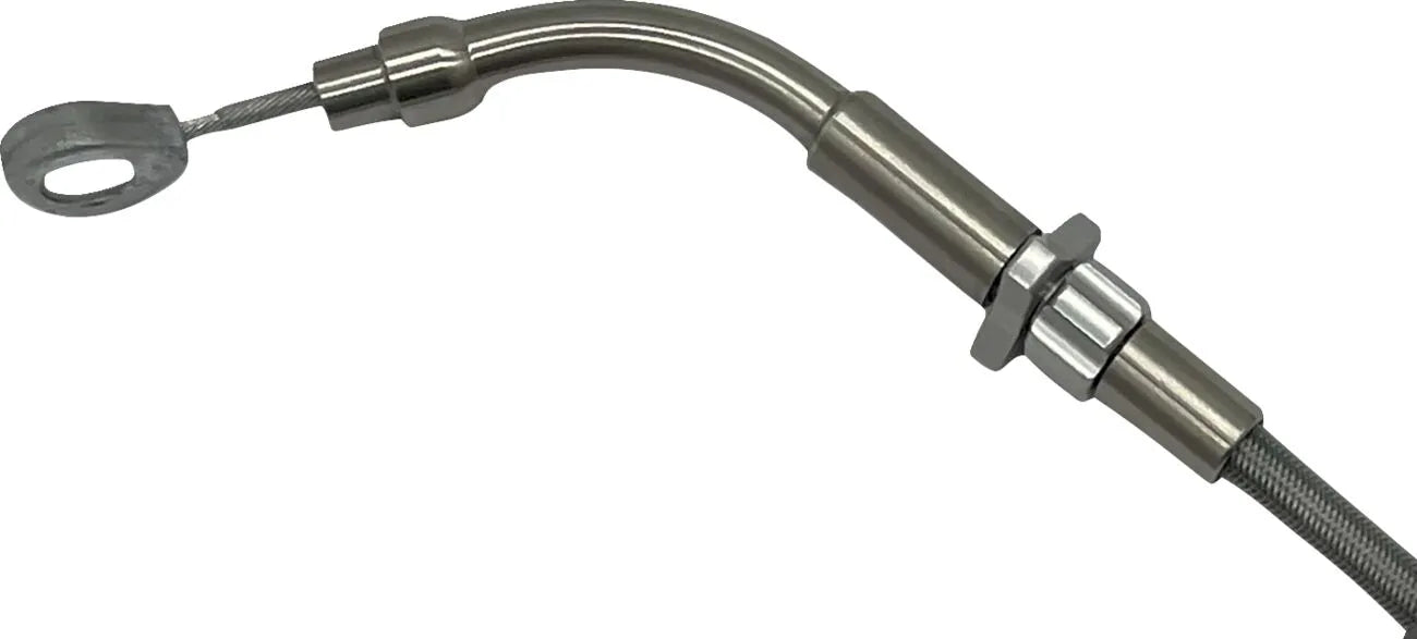 Fat Baggers Inc. Braided +4" Extended Clutch Cable