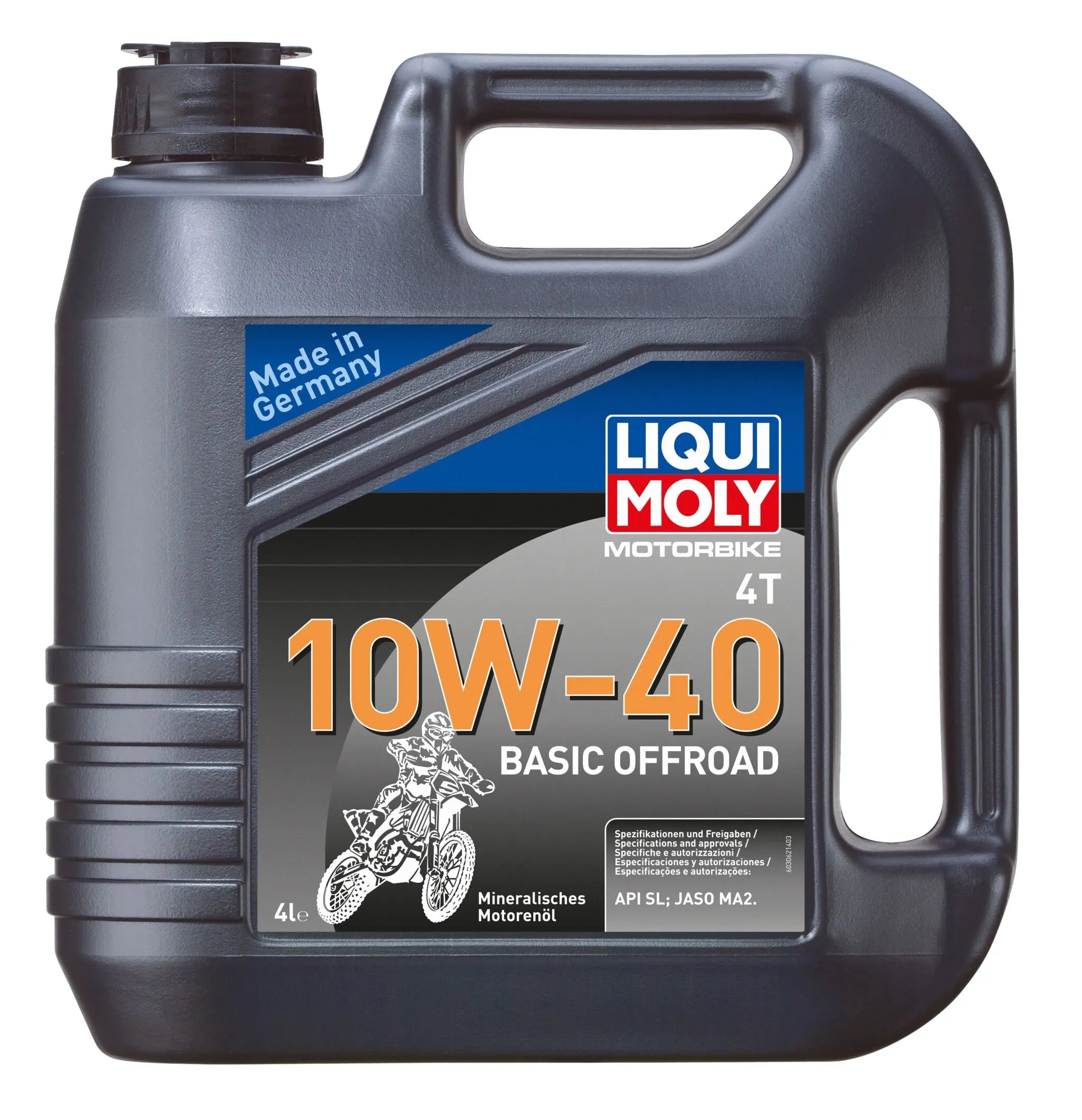 Liqui Moly 4t 10w-40 Basic Offroad Engine Oil 4 liter