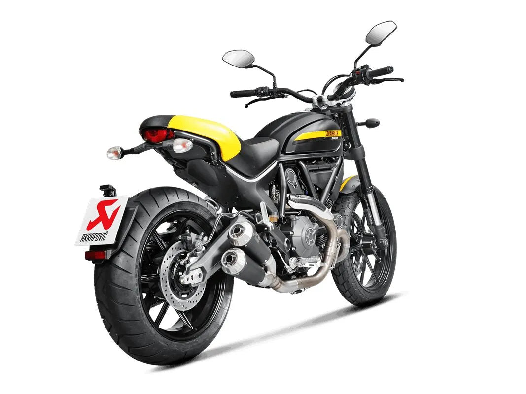Akrapovic Slip-On Ljuddämpare Street Förbättrad Prestanda