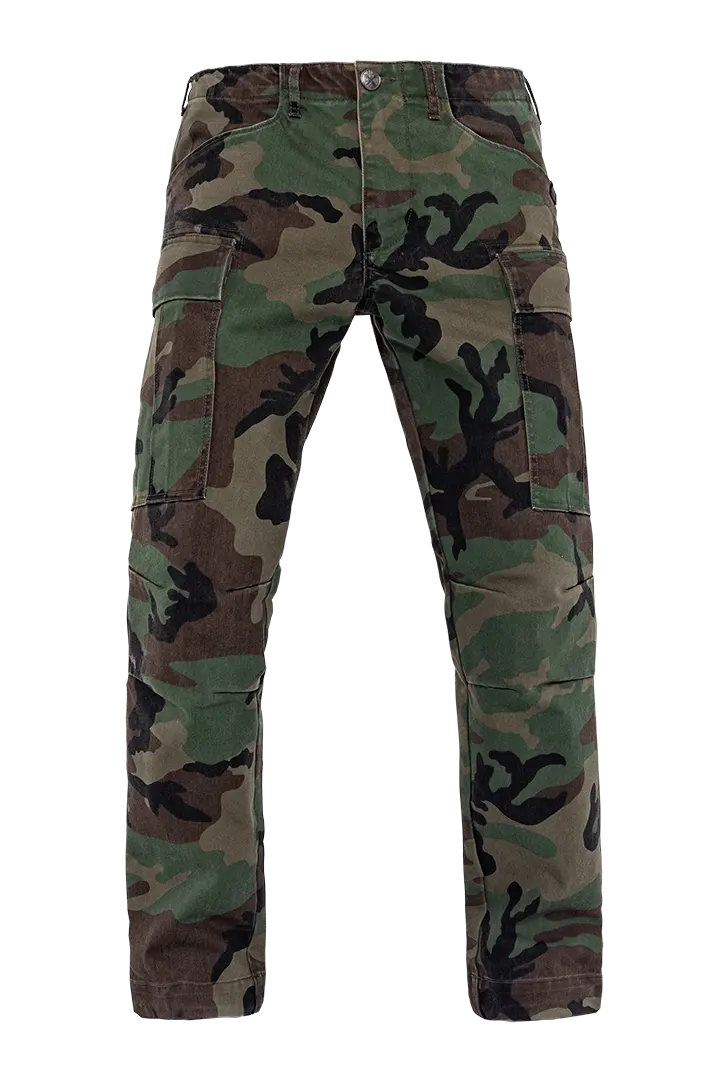 John Doe Regular Cargo Mono Riding Pants Camo