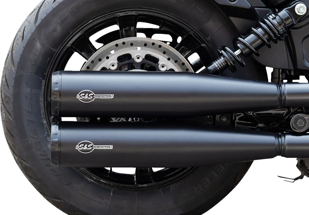 S&S Cycle Grand National Slip-On Avgasrör För Indian Scout