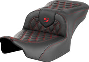 Saddlemen Roadsofa Lattice Stitch Seat - For Harley Davidson