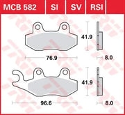 Trw All Round Sintered Metal Brake Pads - Front & Rear