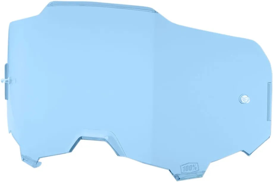 100% Armega Goggle Lens Blue