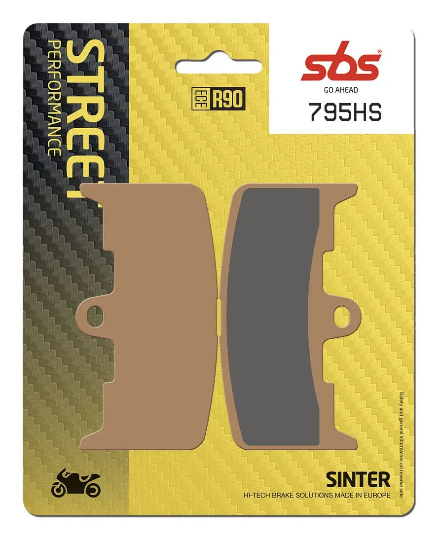 Sbs Hs Street Excel Sintrade Bromsbelägg - Fram & Bak
