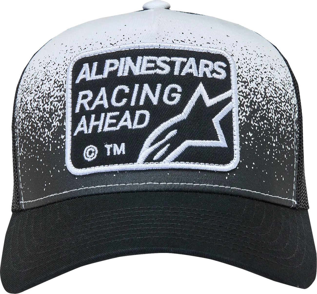Alpinestars Gravel Trucker Hat Curved Bill Snapback Black/White