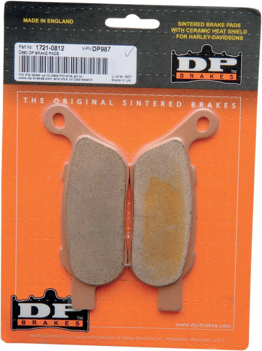 Dp Brakes Sintermetall Bromsbelägg För Harley/buell - Bak