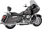 Cobra True Dual Grenrör för Harley-Davidson