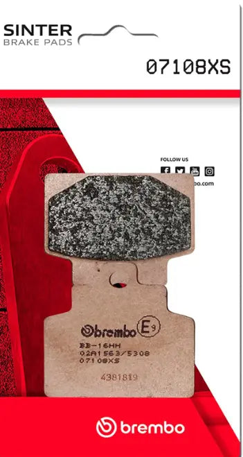 Brembo Sinter XS Sintered Brake Pads for Maxiscooters Front &