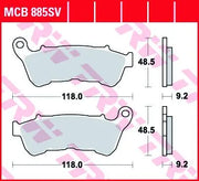 Trw Sv Series Sintrade Bromsbelägg - Fram
